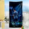 Football Messi Customize Your Name Beach Towel Quick-Dry Soft Microfiber Suitable for Sports Travel Swimming Yoga Bathroom Beach And Pool