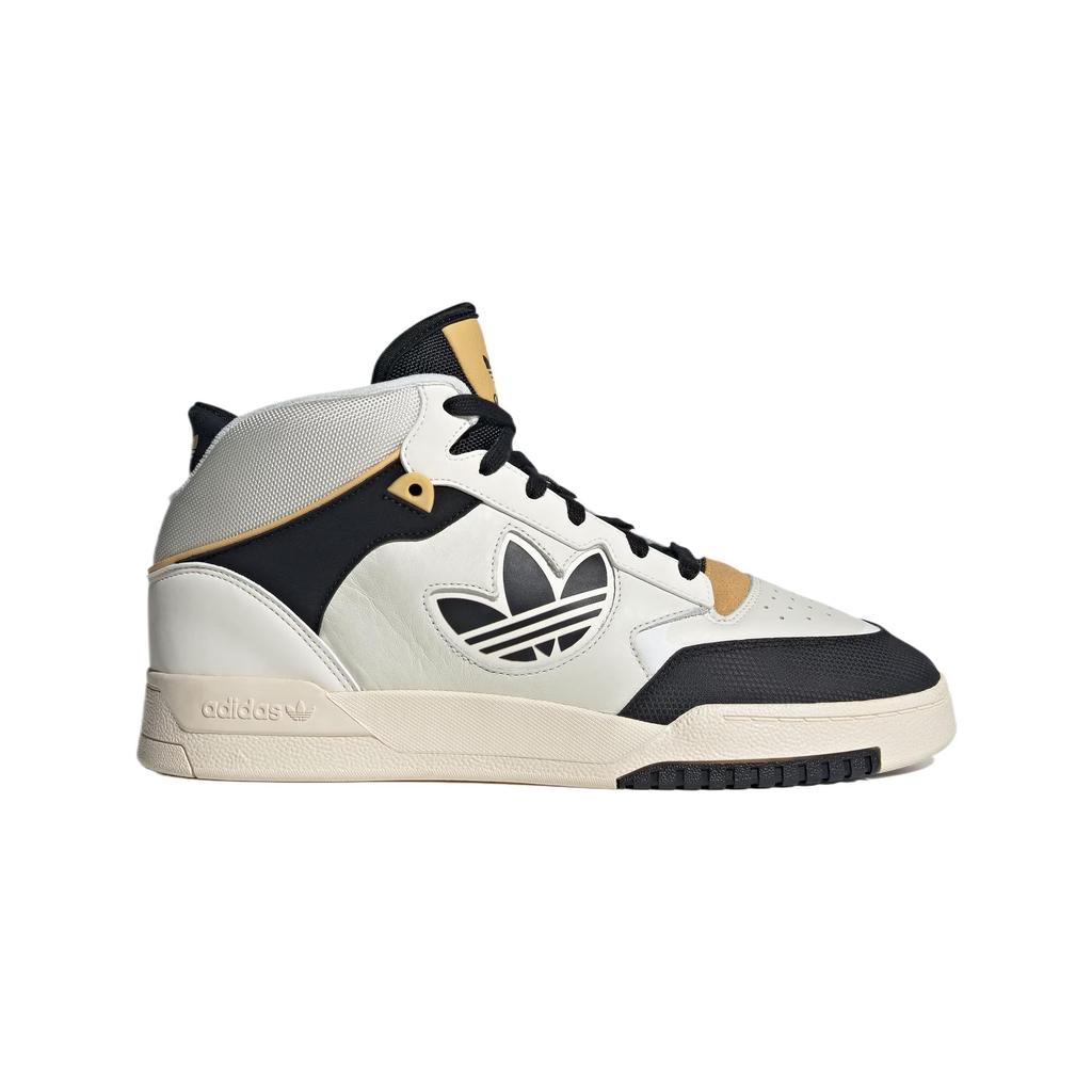 Adidas Originals Drop Step XL 2.0 Comfortable Shock Absorption Non-Slip Mid-Top Skate Shoes Unisex Skate Shoes Han-Jade-White JP9983