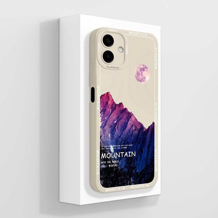 Sacs pour téléphone Pour Samsung A07 M07 F07 A17 M17 F17 M36 F36 M56 S26 Plus A25 Motifs Étiquette Mode Coque Arrière Souple en Silicone antichoc Pour Boîtier Samsung