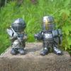 Resin Decorative Ornaments Ornaments European Gnome Knight Sculpture Decorative Ornaments Ornaments Resin Crafts Ornaments