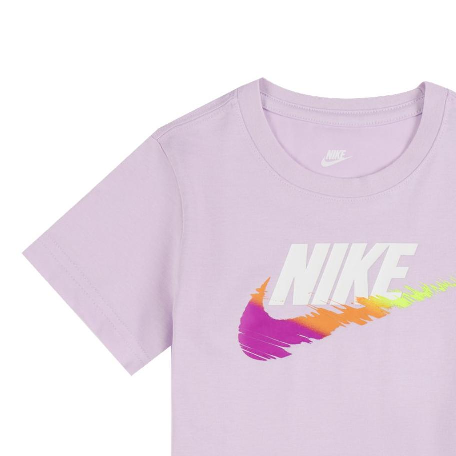Nike Casual Sports Suit Fashion Comfortable Soft Skin-Friendly Letters Kids Suits Pink Purple II6486-537