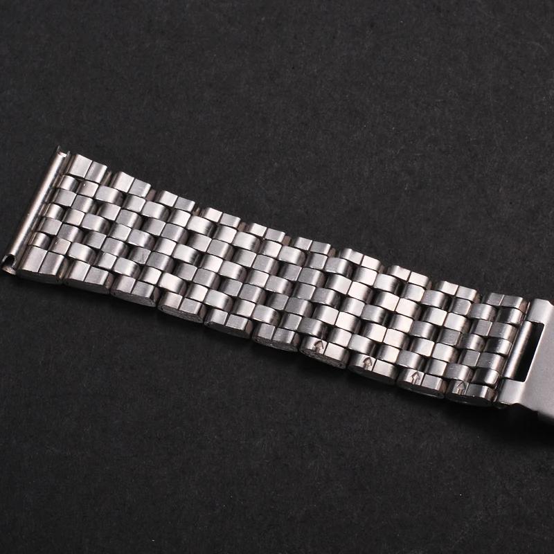 18mm 22mm 20mm Stainless Steel Strap for Samsung Galaxy Watch 3 45mm 46mm Active 2 S3 Band for Huawei GT2/3 Amazfit Bip Bracelet