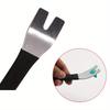 Ferramenta de desmontagem de áudio automotivo Aço inoxidável PryClip Rocker Crowbar Bar Painel da porta Desmontagem Painel de alavanca Interior