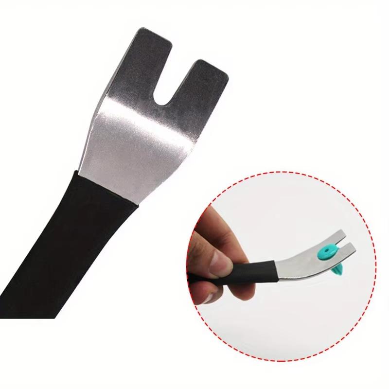 Ferramenta de desmontagem de áudio automotivo Aço inoxidável PryClip Rocker Crowbar Bar Painel da porta Desmontagem Painel de alavanca Interior