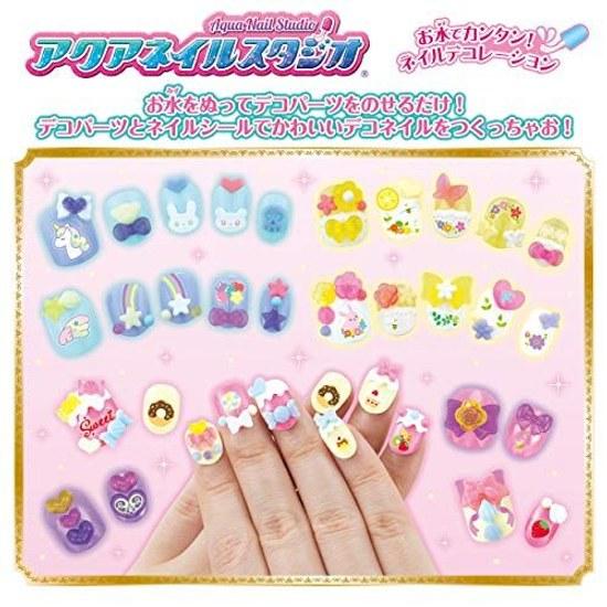 Aqua Nail Sanrio Characters Studio AQ-N02 ST Mark Certification 6 years older Toy Water Making Cosmetic EPOCH