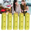 10Pcs Yellow Soft Tape Measure Double Scale Tailor Cloth Ruler  For Weight Loss
