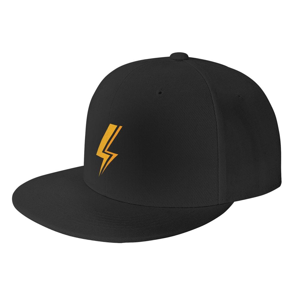 Lightning Cool Flat Baseball Cap Hiphop for Unisex Teens Snapback Trucker Hat Snapback Cap Polyester Four Seasons Casual