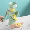  Vegetable Chopper Manual Dicer with Suction Base and Quick Cutting Blades, Multifunctional Kitchen Gadget, Black