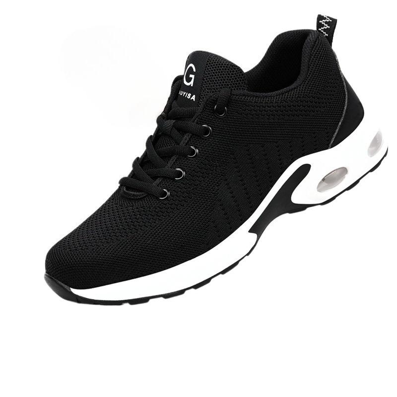 

Fashion Steel Toe Safety Shoes Men Women Security Protection Work Shoes Lightweight Safety Boots Air Cushion Indestructible Shoes 50