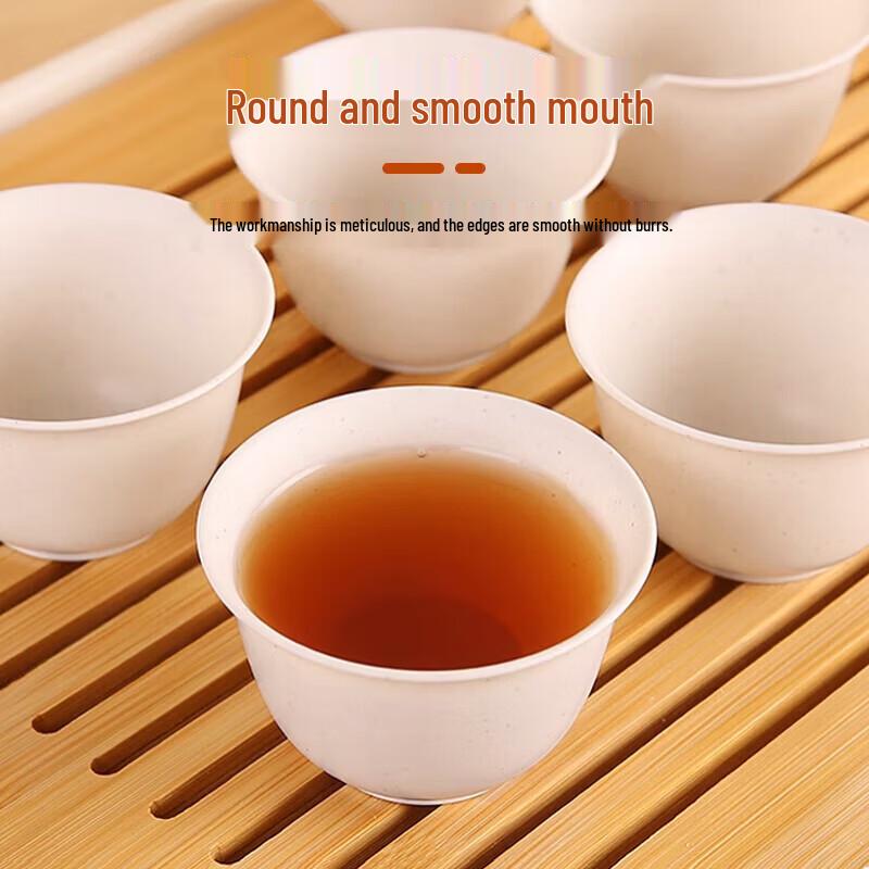 Jinwuyuan Disposable Rice Husk Tea Cup