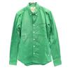 FACTOTUM Long Sleeve Button Down Shirt F Green Men's Used