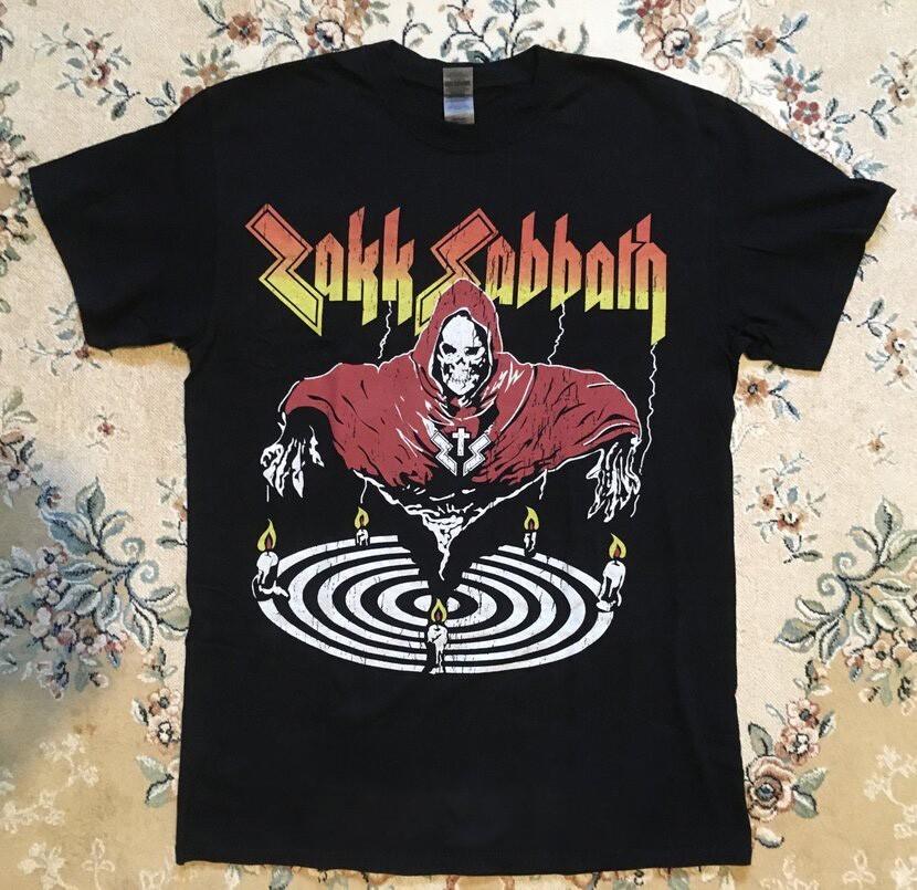 Vintage Zakk Sabbath - The Reaper T-Shirt Tour Kurzarm S bis 5XL IM0780 Unisex T-Shirt