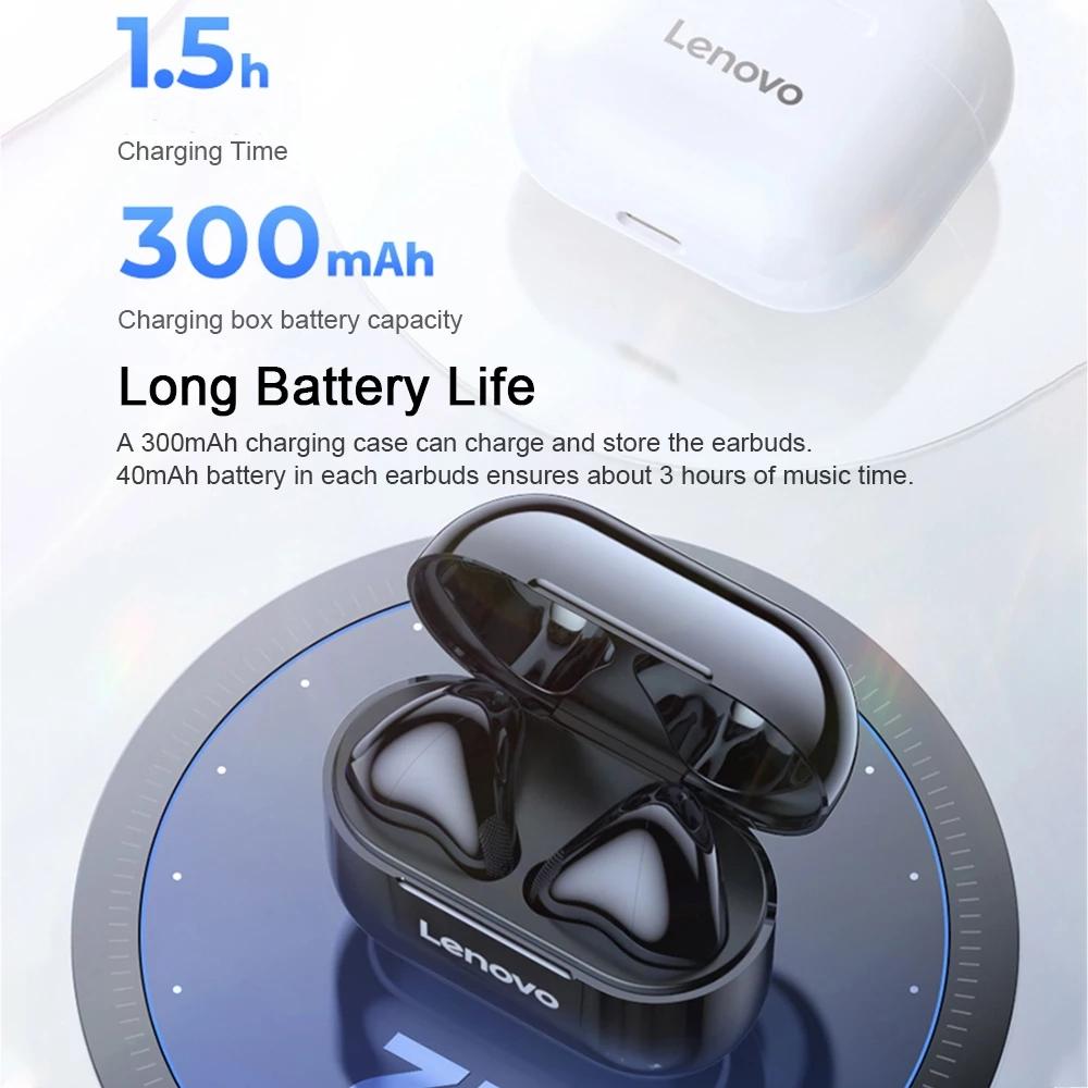 Lenovo LP40 Cuffie wireless TWS Auricolari Bluetooth Touch Control  Auricolare sportivo Auricolari stereo con microfono per telefono acquista  in modo economico — spedizione gratuita, recensioni reali con foto — Joom
