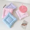 Ins Simple Fabric Coaster Tea Fashion Sweet Cream Color Insulation Pad Desktop Decorative Cup Mat Home Decor Gifts