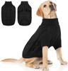 Dog High Collar Knit Sweater for Autumn/Winter 2025 - Solid Color Pet Clothing