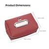 MXUI1 BMW Car Seatback Tissue Box Armrest Paper Napkin Storage Bag Accessories For Performance G30 G11 X3 X2 G20 G05 X4 X5 F30 X6 E48