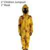 Ond Halloween Resident Cosplay Beskyttelsesdrakt Hodeplagg Gassmaske Voksne Barn