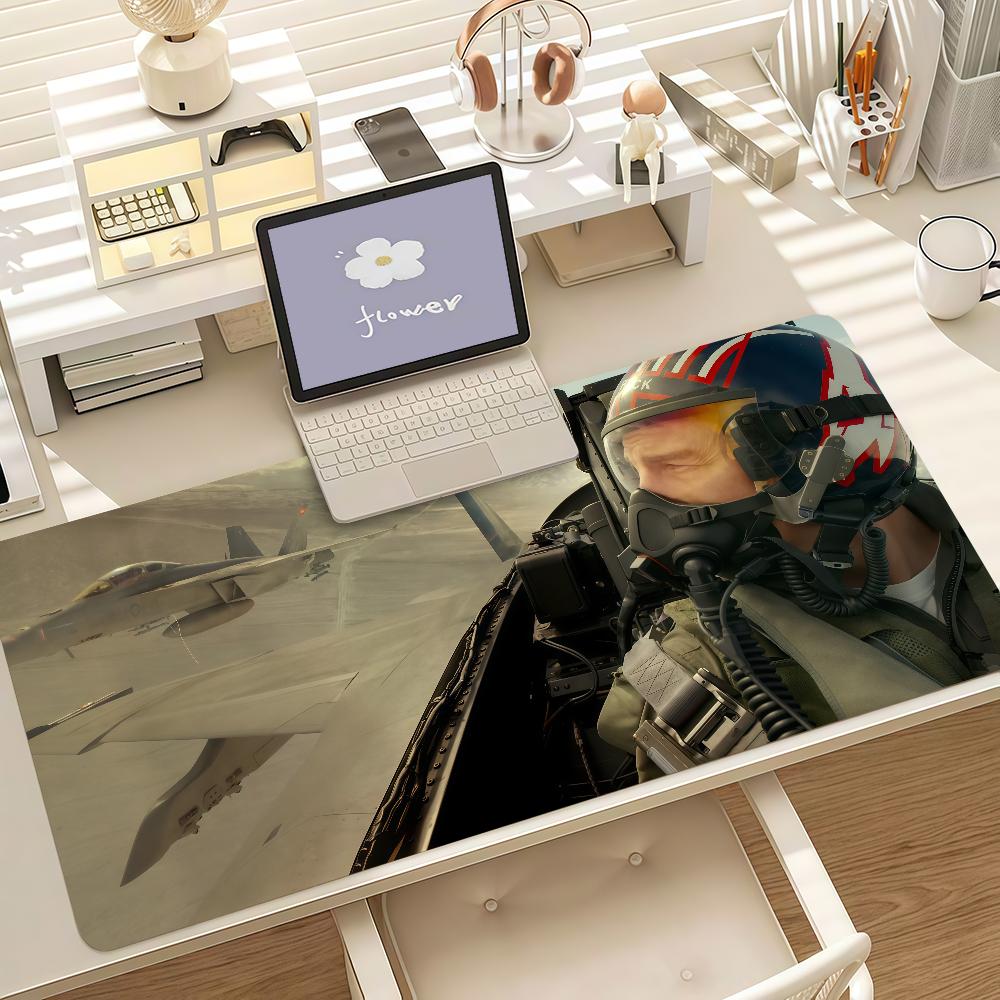 Movie Ttop Gun Mmaverick Mouse Pad Anti Slip Rubber Edge Locked Thickened Laptop Gaming Desk Mat
