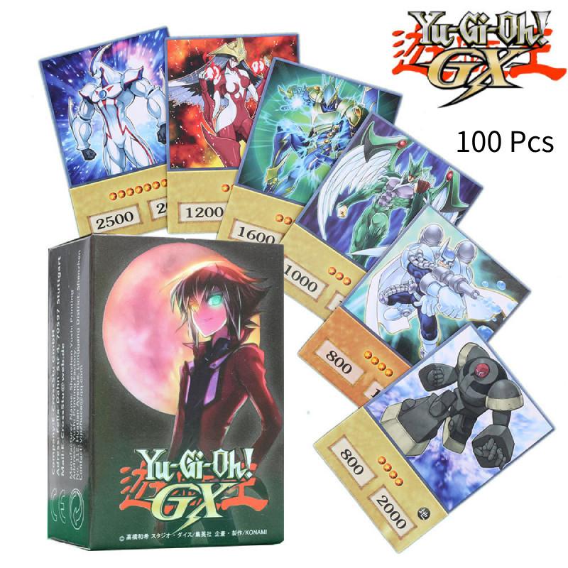 Trading Card Yugioh Game Tcg Card Set Duel Monsters Gx 5dx 100 Collectible Pcs