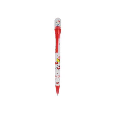 Papelería Personaje Sanrio Portaminas con Cúpula Giratoria Hello S4484991 Mascota Sun-Star, Bolígrafo, Kitty,