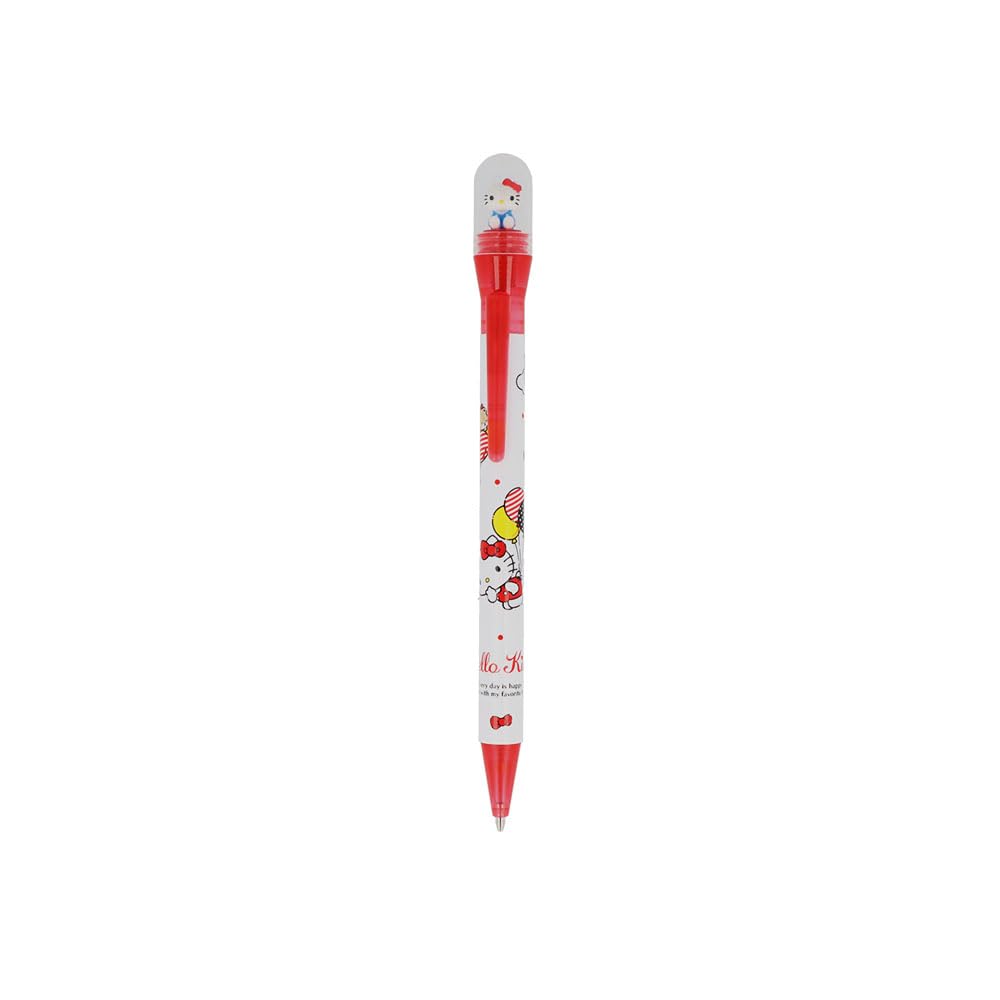 Stationery Sanrio Character Mechanical Pencil with Spinning Dome Hello S4484991 Sun-Star Mascot, Pen, Kitty,