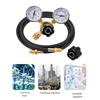 Einstellbarer Argon CO2 Gasregler mit präziser Druckregelung WX 02 AR/CO2 für Schweiß- & Industrieanwendungen