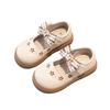 Girls' Princess Shoes Spring New Girl Leather Shoe Soft soled Girl Single Shoe Fashion Children's Shoe Embroidered Girls' Shoes