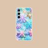 Winter Snowflake Mobile Cell Phone Case for Samsung Galaxy S25 S24 S23 S22 S21Plus FE Ultra Clear Colorful Cover Pretty Cover
