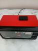 Vintage SEIKO DP690T 70s Red Flip Alarm Clock Retro Japan Tested working