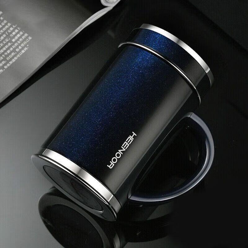 Heenoor Premium Stainless Steel Insulated Mug with Handle