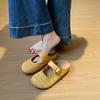 Soft-soled Shoes Half-slippers New Style Shoes, One-foot Inward-increasing and Flip-top Slippers