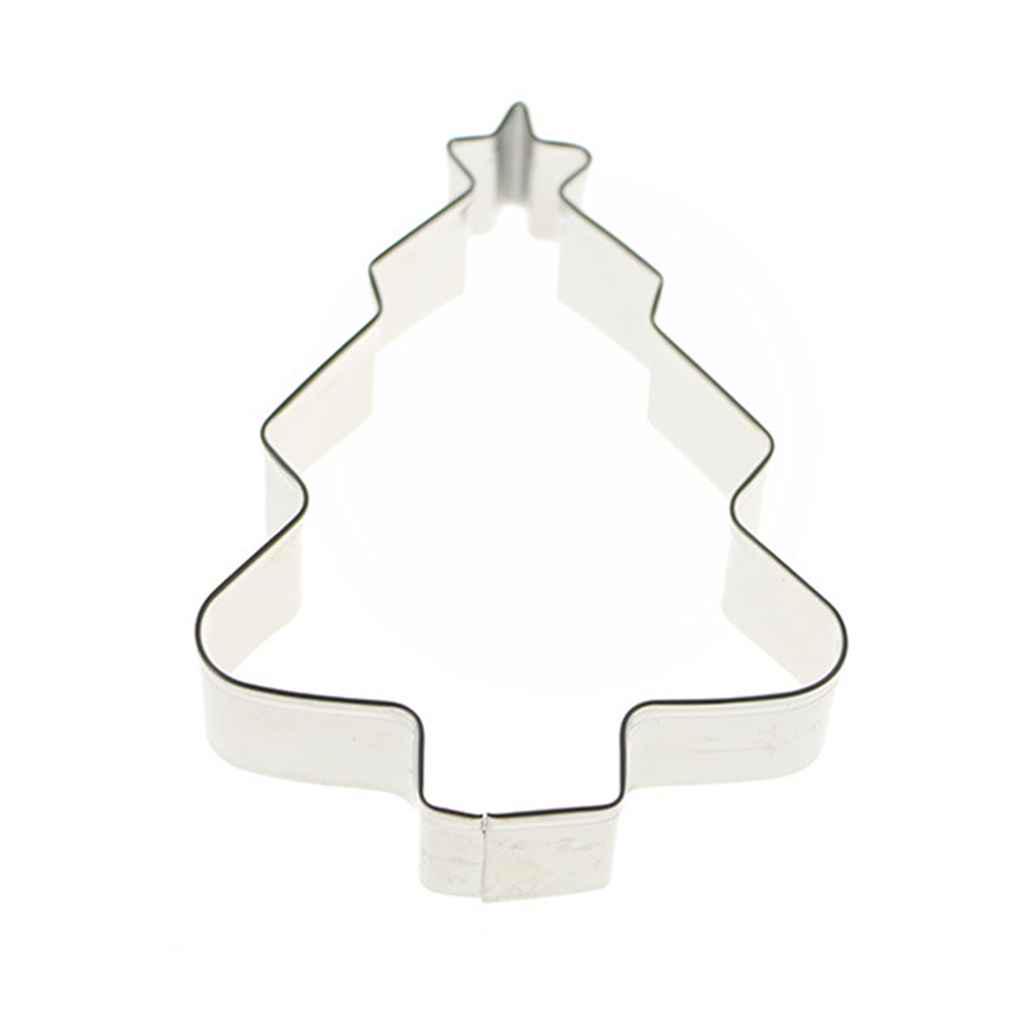 Strumento per la cottura di torte, stampi per biscotti in acciaio inossidabile per albero di Natale