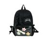 Schoolbag schoolbag female college student backpack high value girl versatile commuter new bow junior high school backpack