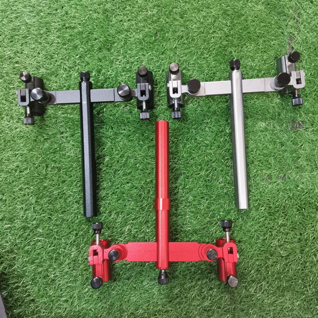 Adjustable Double Rod Holder: Multifunctional Fishing Bracket with Double Heads