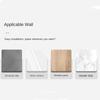 4Pcs/Pack Self Adhesive Bathroom Hooks Wall Mounted Towel Rack Coat Hanger  Key Cloth