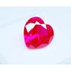 Natural A++ Ruby Red Mozambique 10-12 Ct Heart Cut Certified Beautiful Gemstone