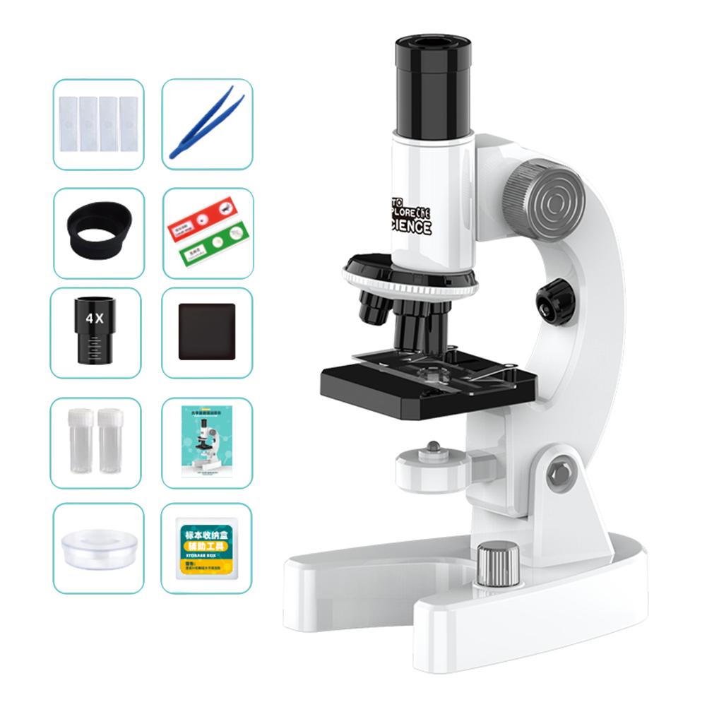 200X-4800X Biological Microscope with Microscope Slides Set for Adults Students Compound Microscope for School Lab Homeschool