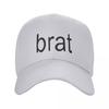 Charli XCX Brat Album Baseball Caps Unisex Women Vintage Trucker Hat Hat Adjustable Polyester Racing Cap Spring Caps