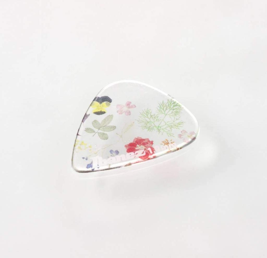 IBANEZ Ibanez Pick 6 Piece Set KALEIDO Series Colorful Design Teardrop Using Tritan [1.0mm] PCP14H-C1