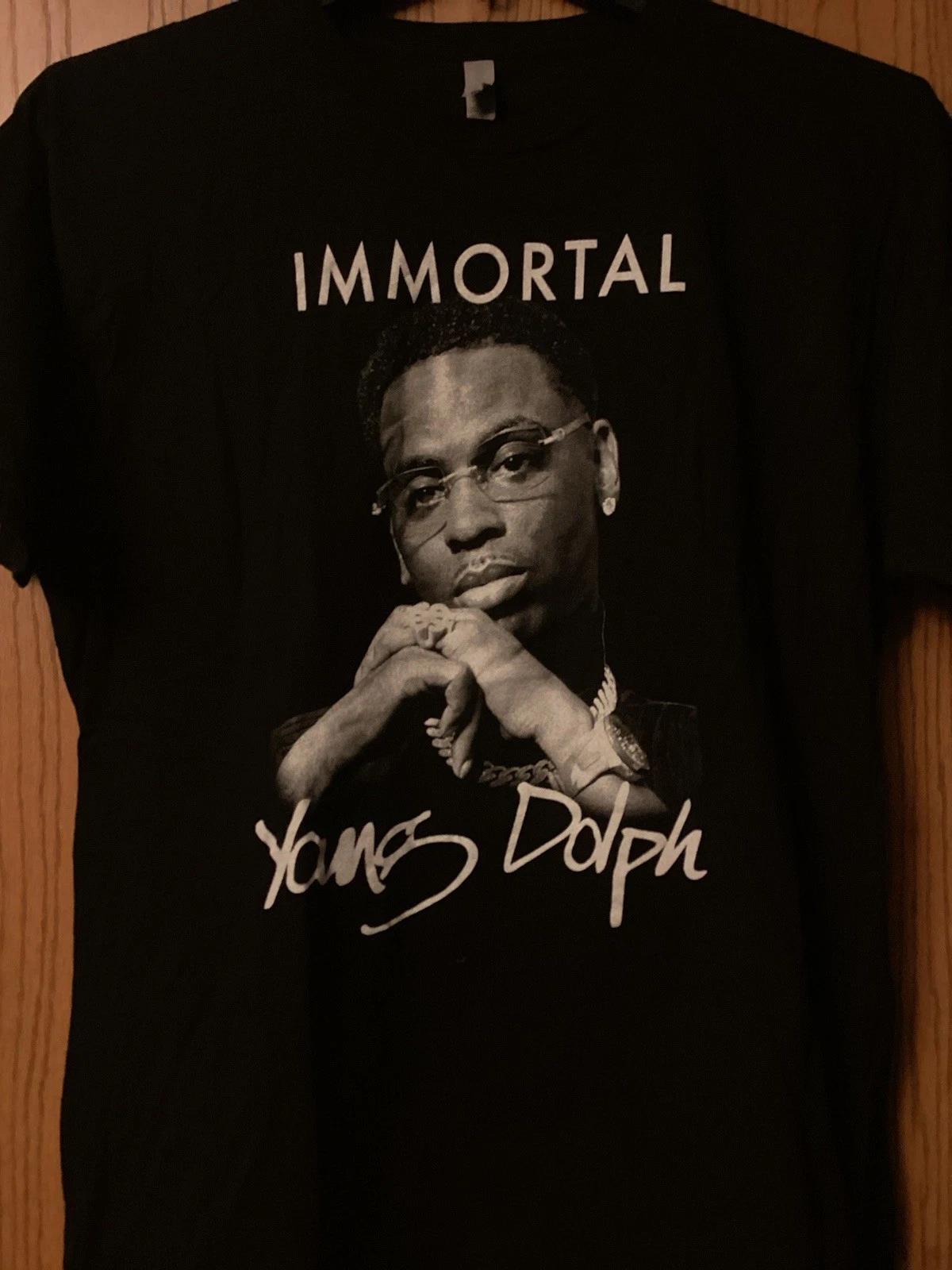 Young Dolph - “Immortal” - Black Shirt - XL - Next Level 4XL