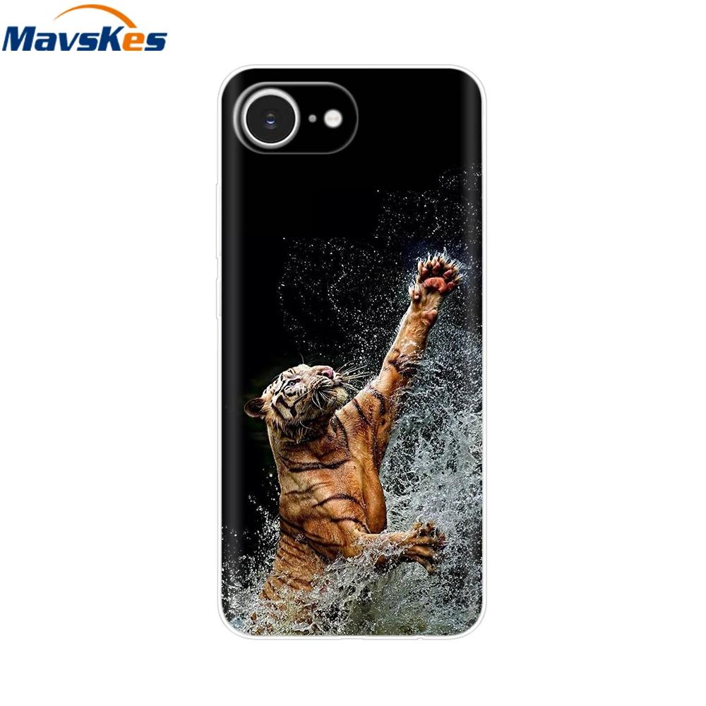 For iPhone 16e Case Soft TPU Silicone Back Cover For iPhone 16e Phone Case Protective Bumper For iPhone 16 E SE 4 2025 Fundas
