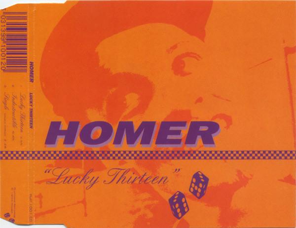 

CD HOMER - Lucky Thirteen PLAT1001CD Platform Record 1995 UK Rock Used