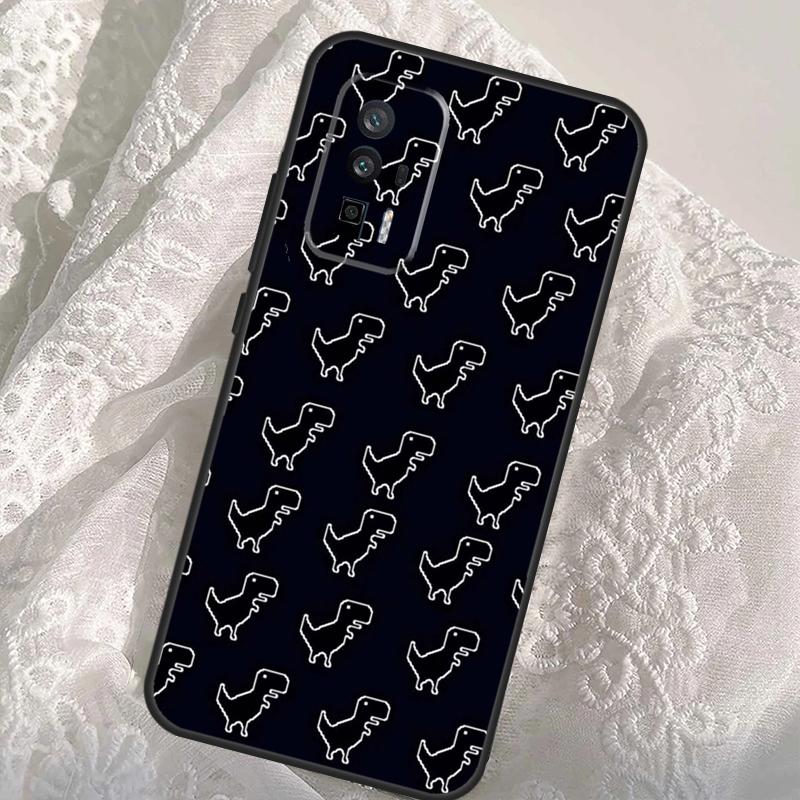 Cartoon Dinosaur Case For Xiaomi 14T 11T 12T 13T Pro 13 14 Ultra POCO X6 Pro M6 X3 X5 M5s F3 F5 F6 Cover