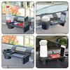 Multi-Function Car Door Hanging Organizer Plastic Phone Cup Holder Storage Box