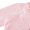 Synpos Bambini Ragazze Coprispalle Bolero Coprispalle per Matrimonio Festa Vestito Bambina Maglia Fiore Manica Lunga Corto Cardigan 1-4 Anni
