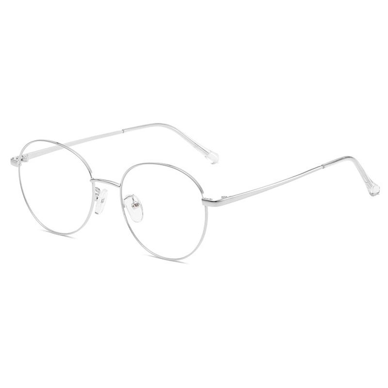 

Metal Round Glasses Women Prescription Anti-blue light Myopia Optical Photochromic Eyewear 0 -0.5 -1.0 -1.5 -2.0 To -6.0 0