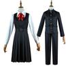 Unisex Polyester Cosplay Kostüm Chainsaw Man Asa Mitaka Kriegsteufel Schuluniform Kleid Yoshida Hirofumi Gakuran Anzug Anime Party Halloween Outfit