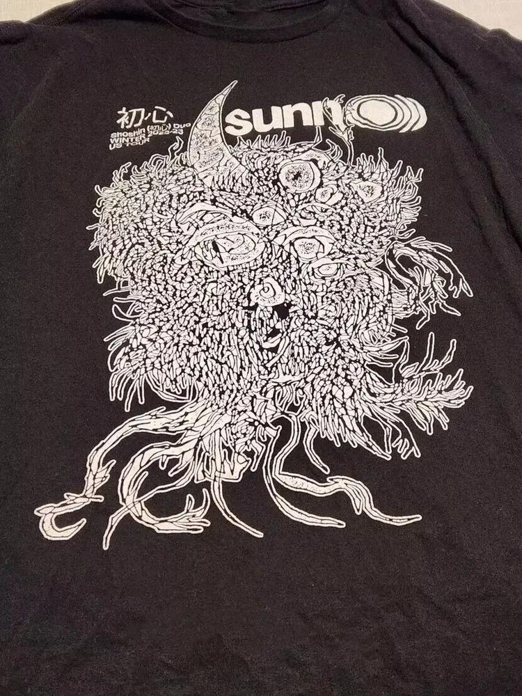 Unisex Short Sleeve Crew Neck Cotton T Shirt Sunn O))) S