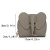 Baby Elephant Wallet Coin wallet card bag unisex PU material premium feel girl's favorite animal image wallet elephant