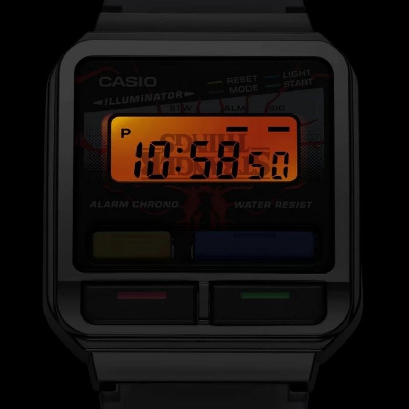 CASIO Watch STANDARD Stranger Things A120WEST-1A
